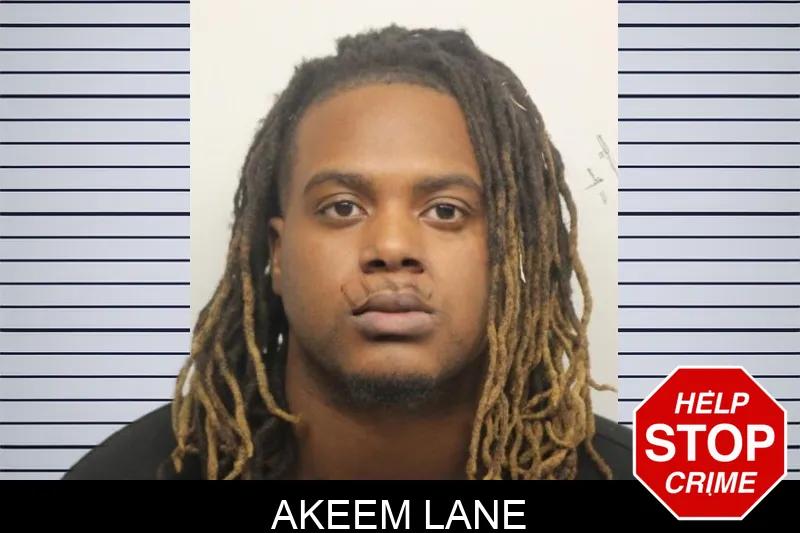 Akeem Lane mugshot