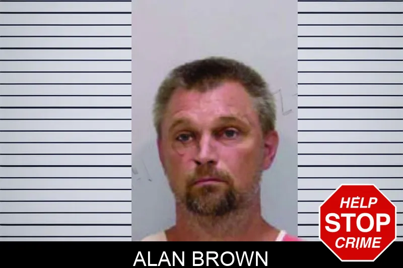 Alan Brown Mugshots