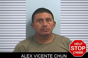Alex Vicente Chun mugshot