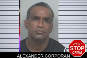 Alexander Corporan mugshot