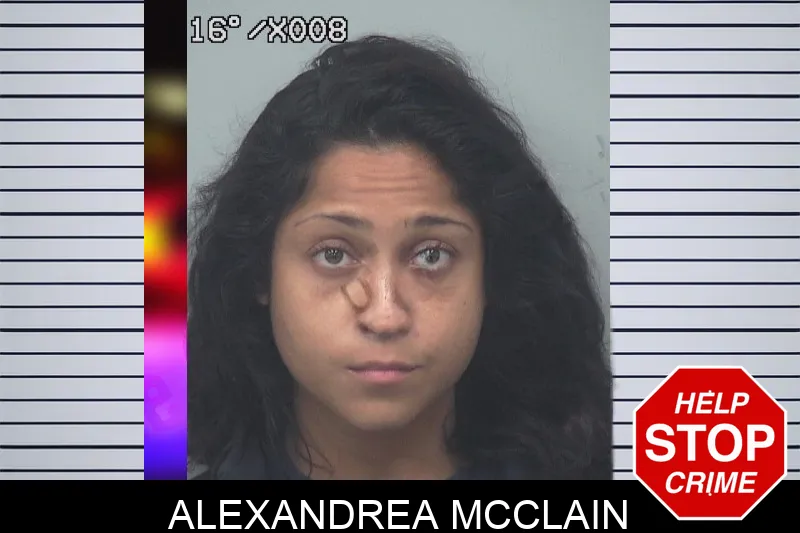 Alexandrea McClain Mugshots