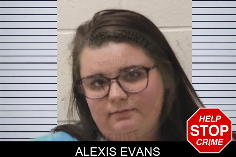 Alexis Evans mugshot – Jones County , Georgia Alexis Evans