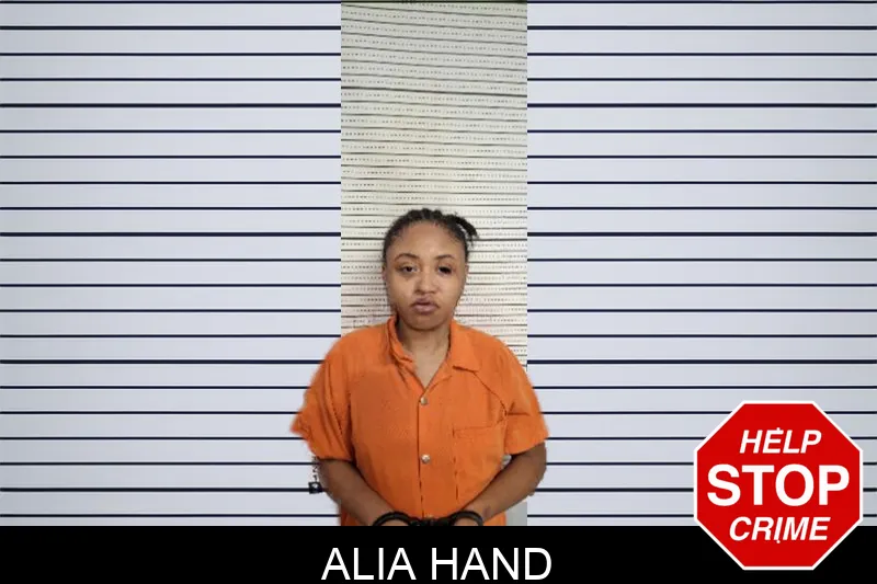 Alia Hand Mugshots
