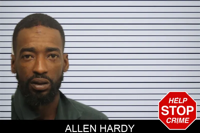 Allen Hardy mugshot