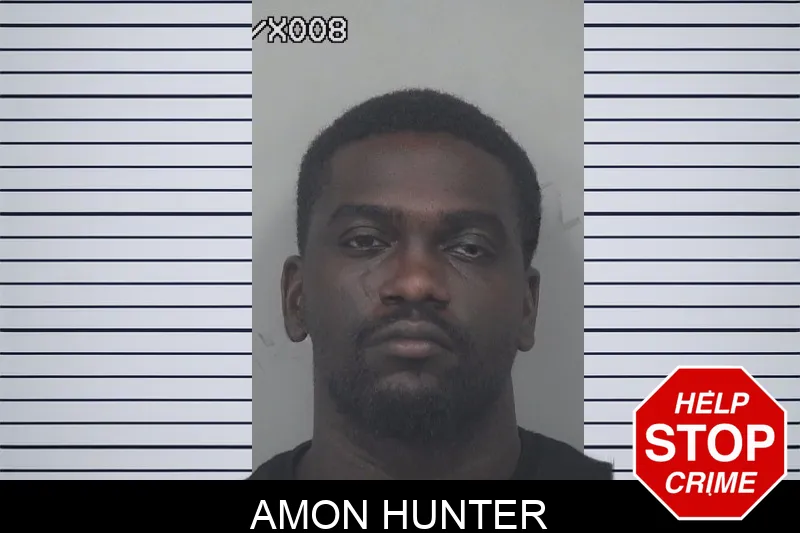 Amon Hunter mugshot