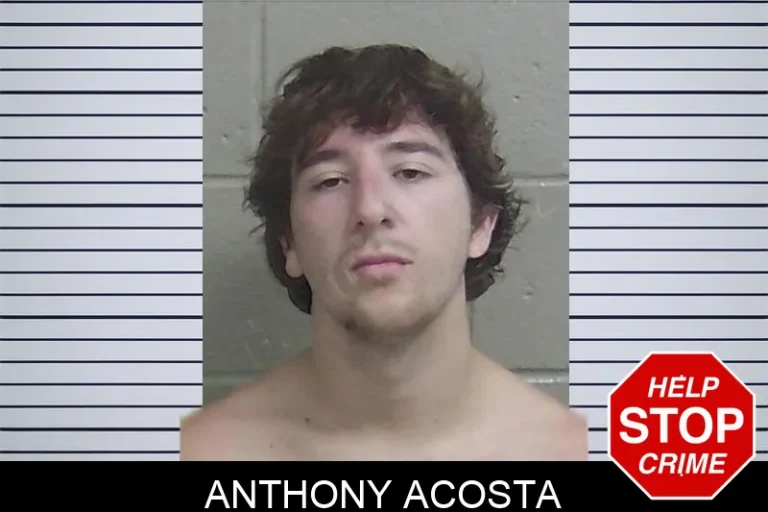 Anthony Acosta mugshot – Wayne County , Georgia Anthony Acosta