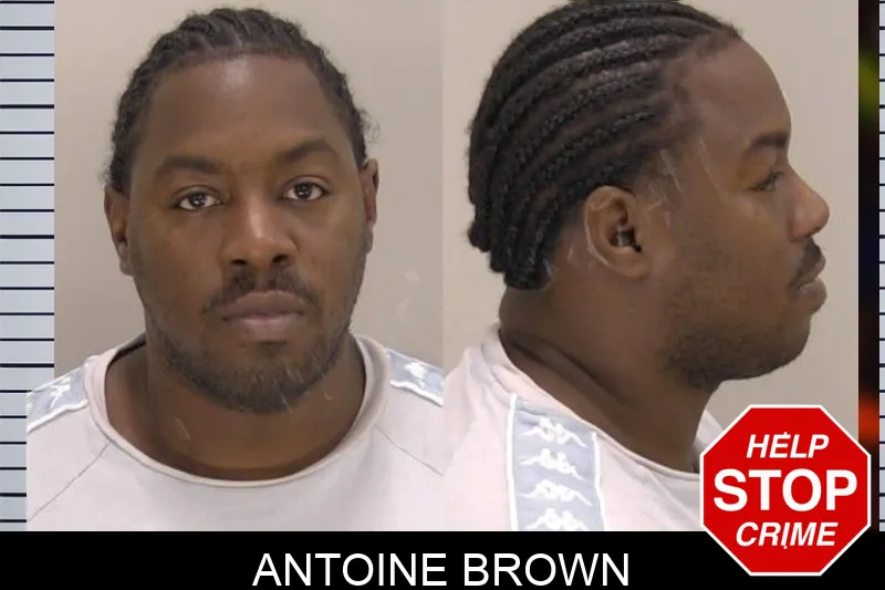Antoine Brown mugshot