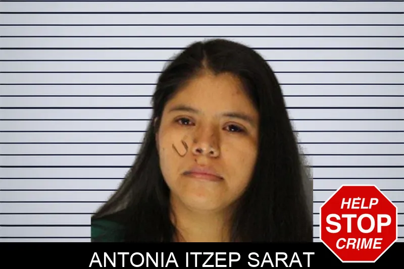 Antonia Itzep Sarat mugshot