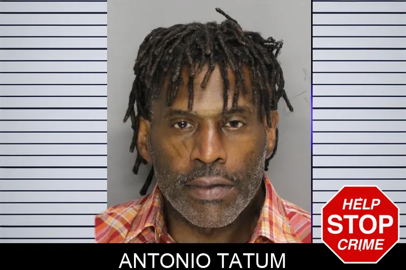 Antonio Tatum mugshot – Cobb County , Georgia Antonio Tatum mugshot