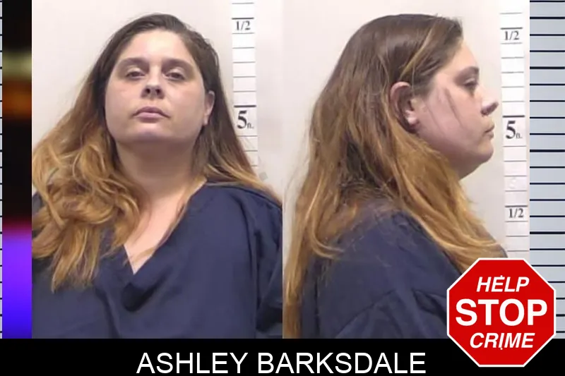Ashley Barksdale mugshot