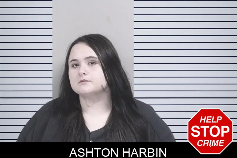 Ashton Harbin mugshot