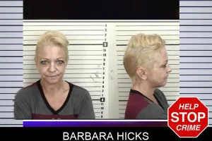 Barbara Hicks mugshot