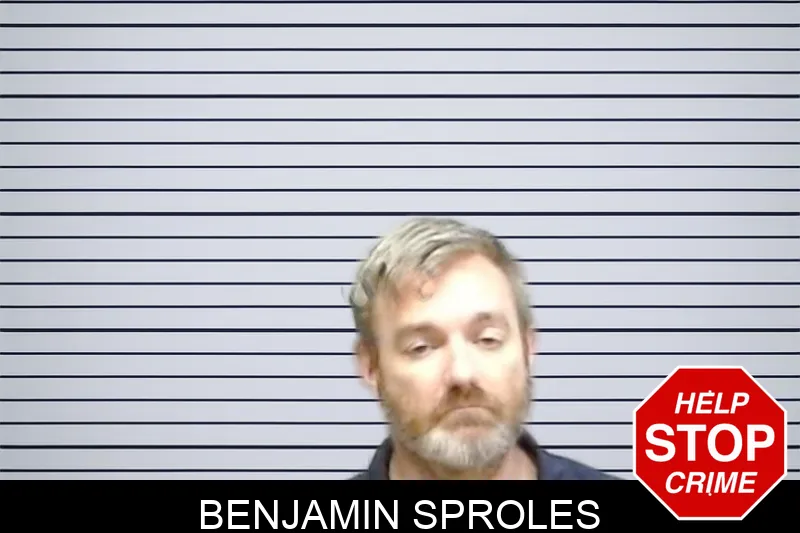 Benjamin Sproles Mugshots
