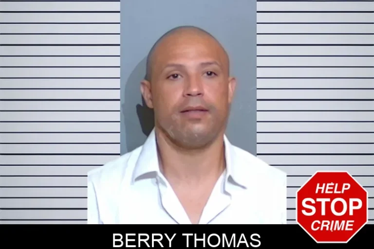 Berry Thomas mugshot – Glynn County , Georgia Berry Thomas