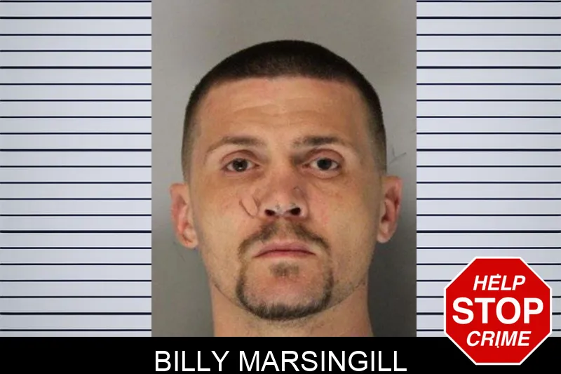 Billy Marsingill Mugshots