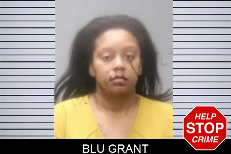 Blu Grant mugshot – Muscogee County , Georgia Blu Grant