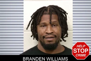 Branden Williams mugshot