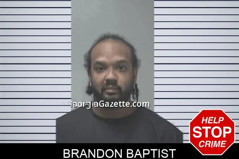 Brandon Baptist mugshot – Coweta County , Georgia Brandon Baptist