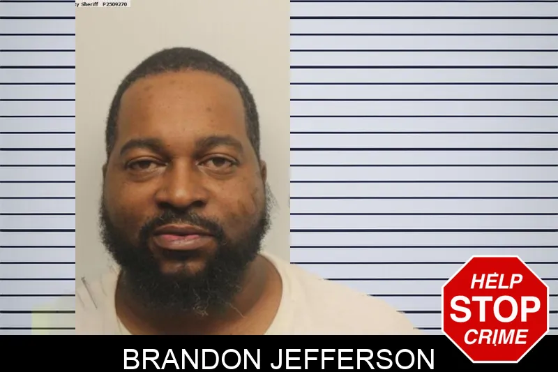 Brandon Jefferson mugshot