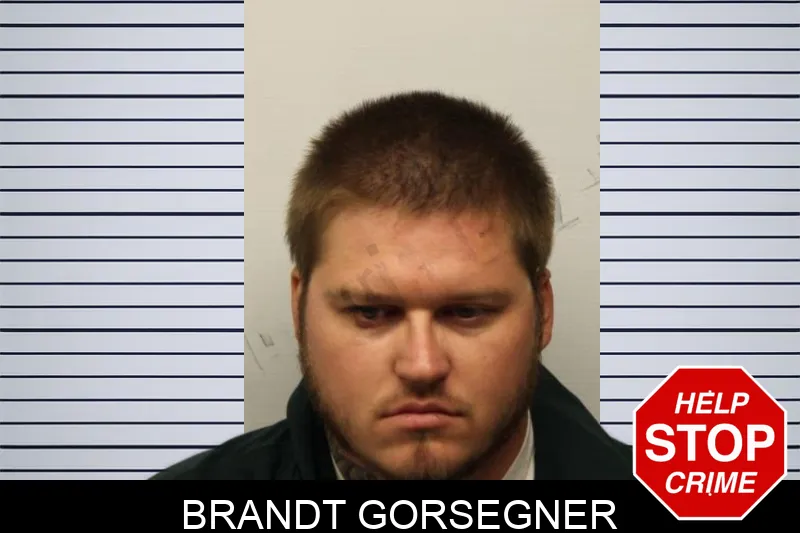 Brandt Gorsegner mugshot