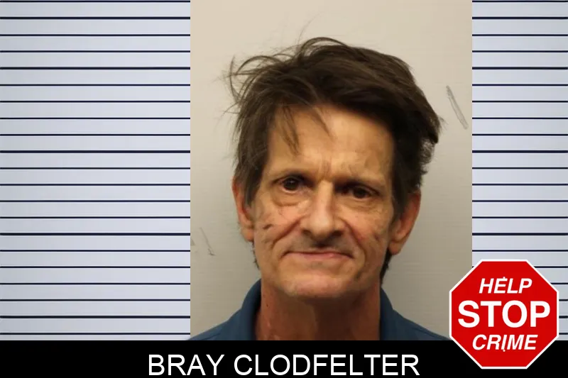 Bray Clodfelter mugshot