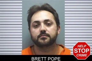 Brett Pope mugshot