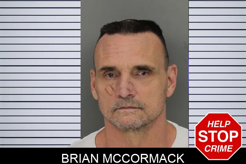 Brian McCormack mugshot