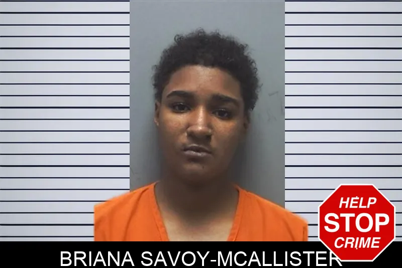 Briana Savoy-McAllister Mugshots