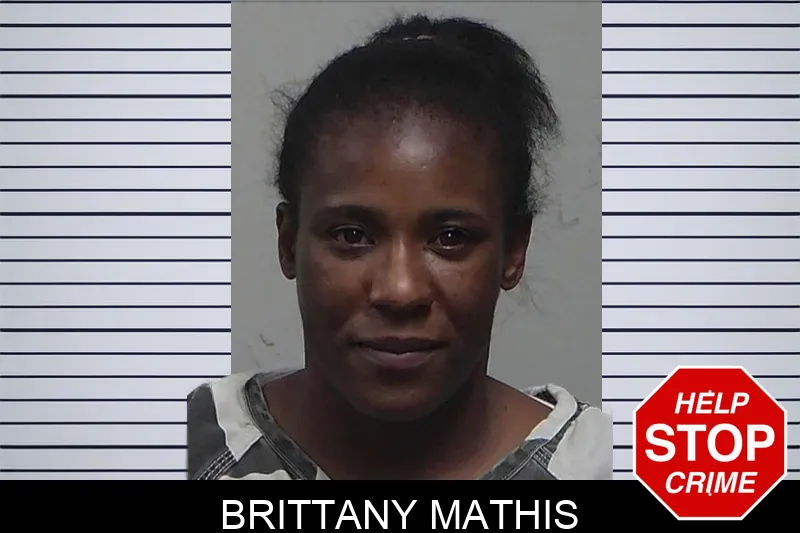 Brittany Mathis mugshot