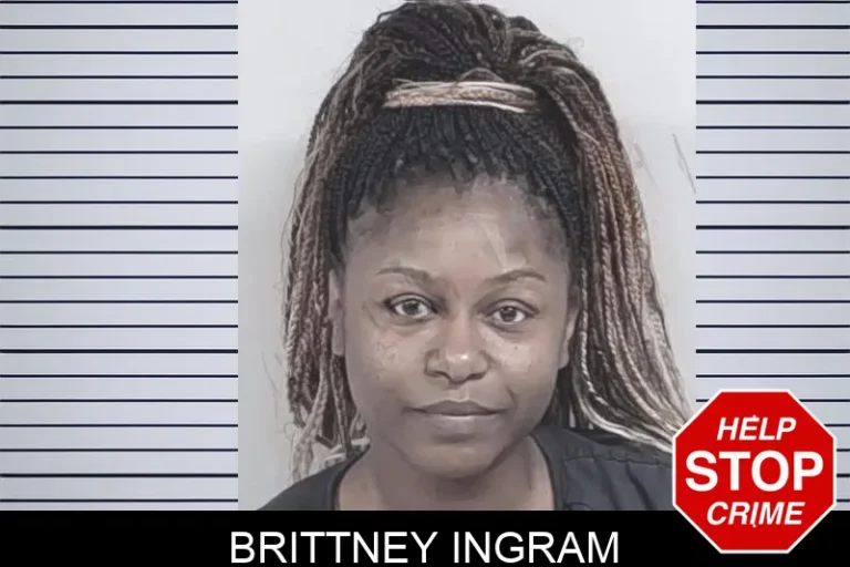 Brittney Ingram mugshot – Lowndes County , Georgia Brittney Ingram