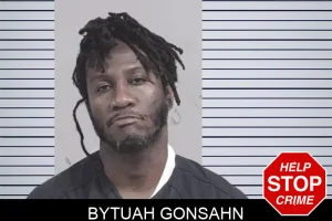 Bytuah Gonsahn mugshot