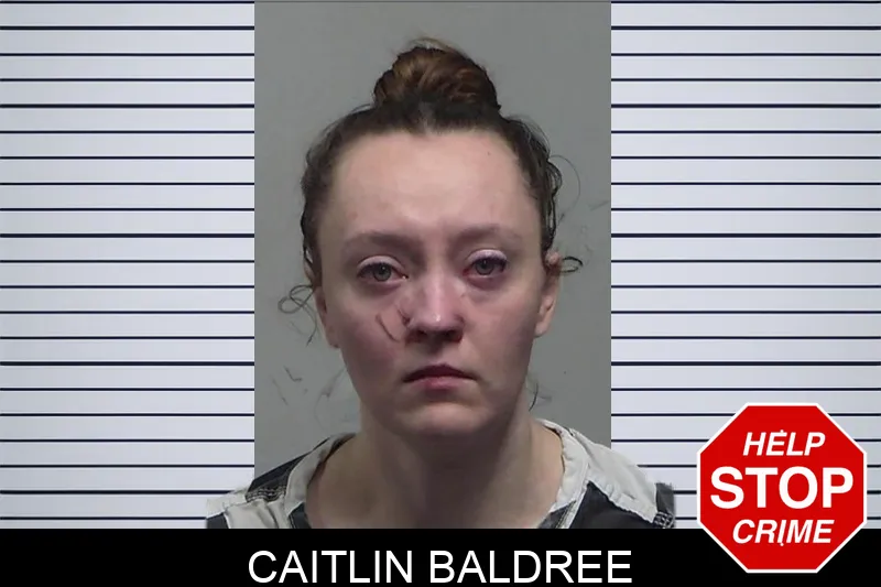 Caitlin Baldree mugshot