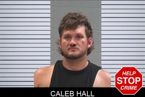 Caleb Hall mugshot