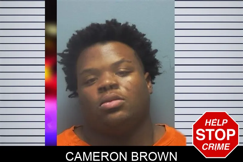 Cameron Brown mugshot