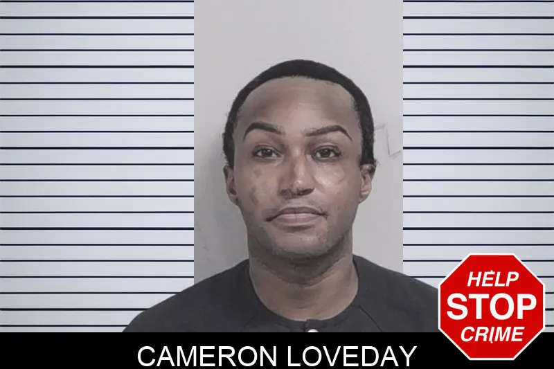 Cameron Loveday mugshot