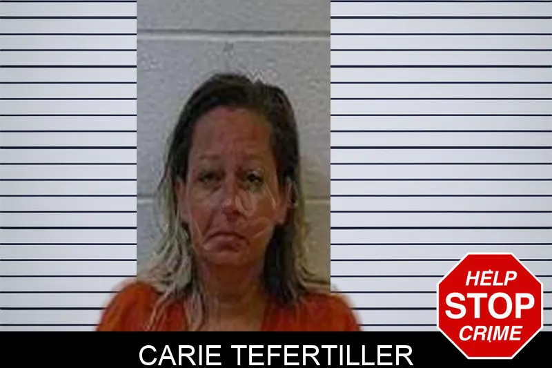 Carie Tefertiller Mugshots