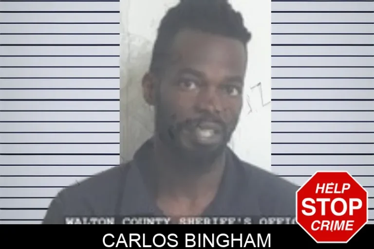 Carlos Bingham mugshot – Walton County , Georgia Carlos Bingham