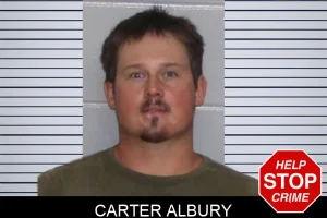 Carter Albury mugshot