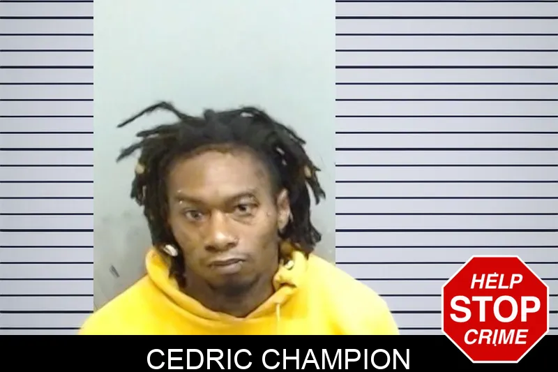 Cedric Champion mugshot