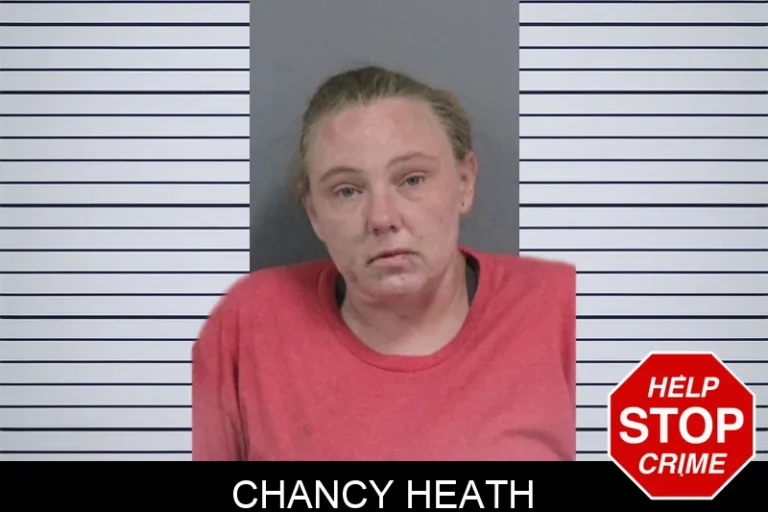 Chancy Heath mugshot – Catoosa County , Georgia Chancy Heath