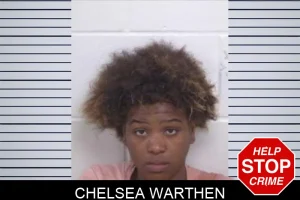 Chelsea Warthen mugshot