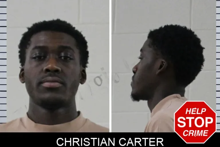 Christian Carter mugshot – Houston County , Georgia Christian Carter