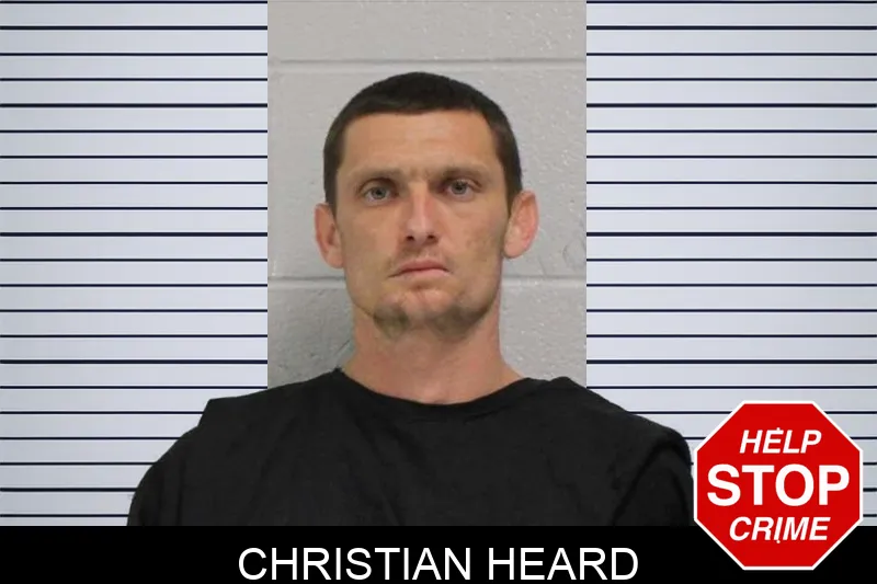 Christian Heard mugshot