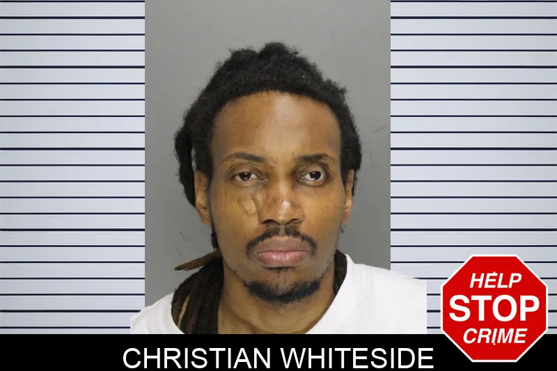 Christian Whiteside mugshot