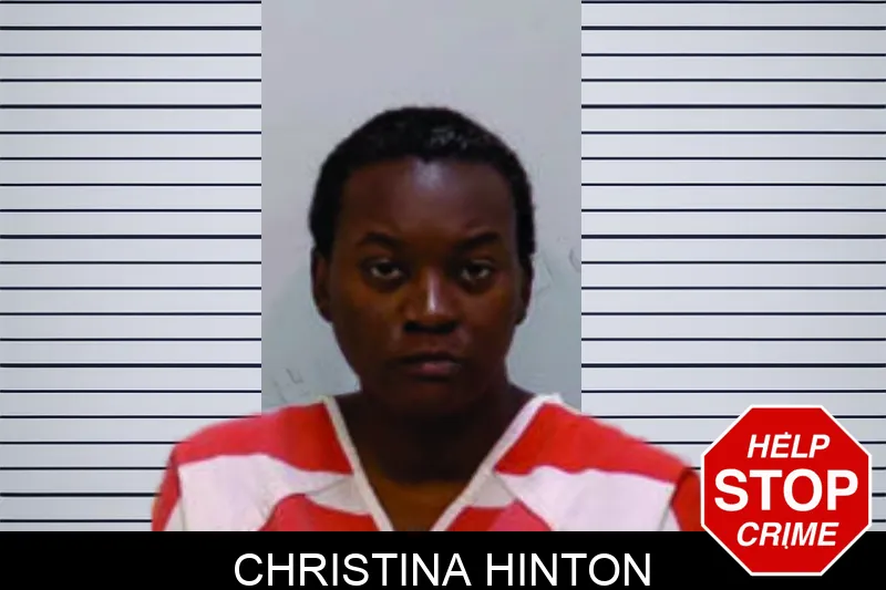 Christina Hinton mugshot