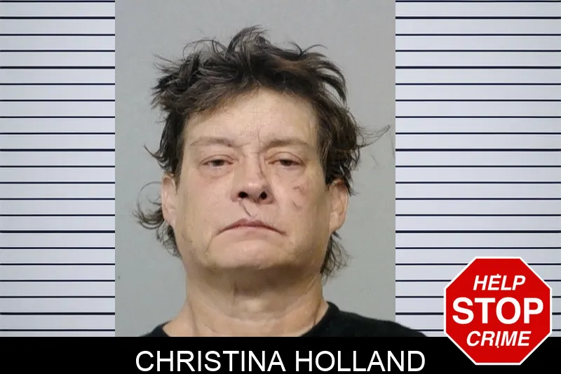 Christina Holland mugshot