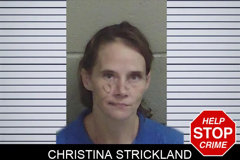 Christina Strickland Mugshots