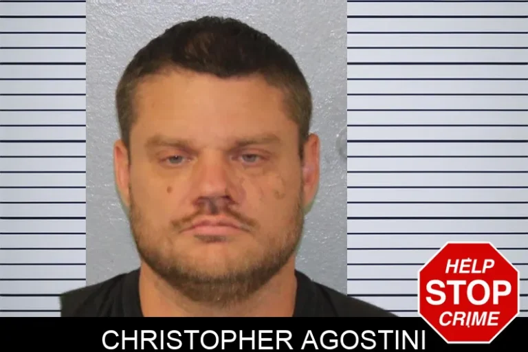 Christopher Agostini mugshot – Mcintosh County , Georgia Christopher Agostini
