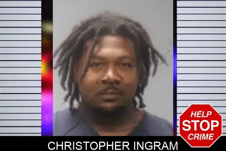 Christopher Ingram mugshot – Muscogee County , Georgia Christopher Ingram
