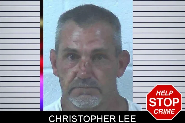 Christopher Lee mugshot – Jackson County , Georgia Christopher Lee